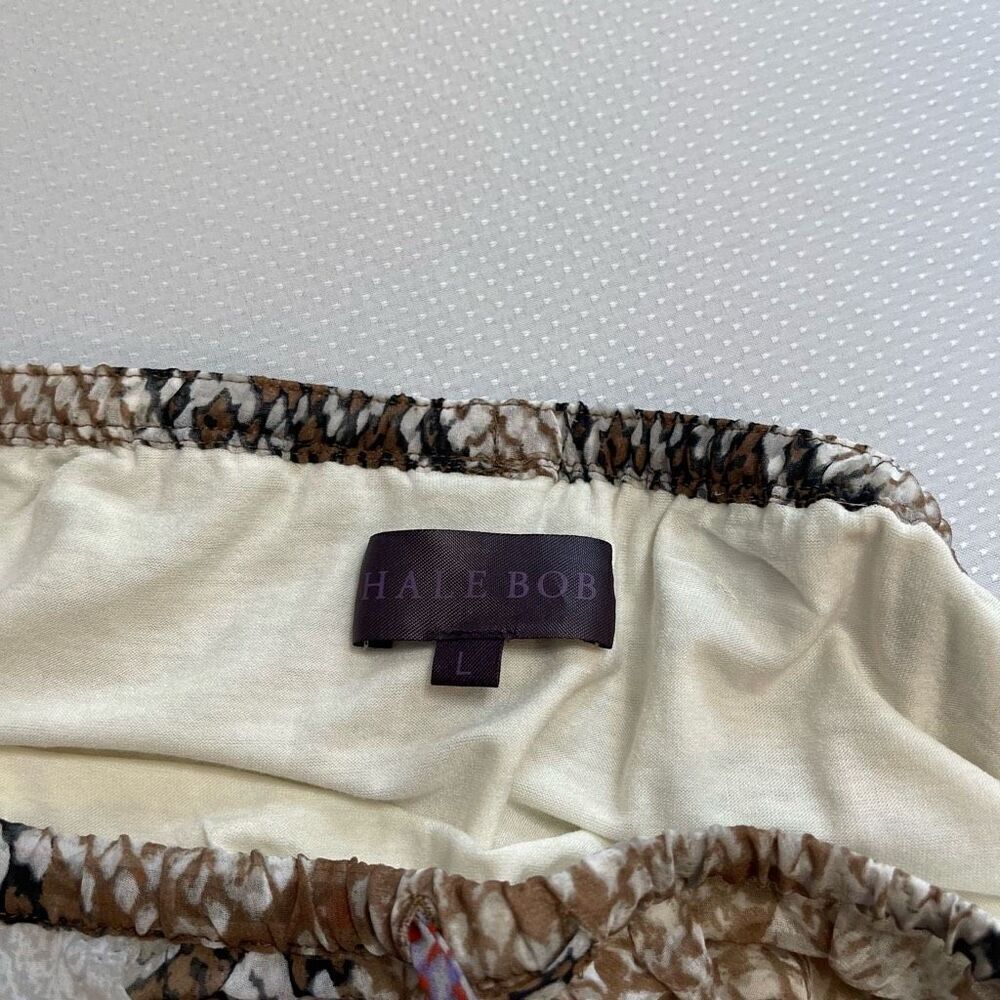 Hale Bob Snake Print Boho Maxi Skirt Size Large - Picture 2 of 5